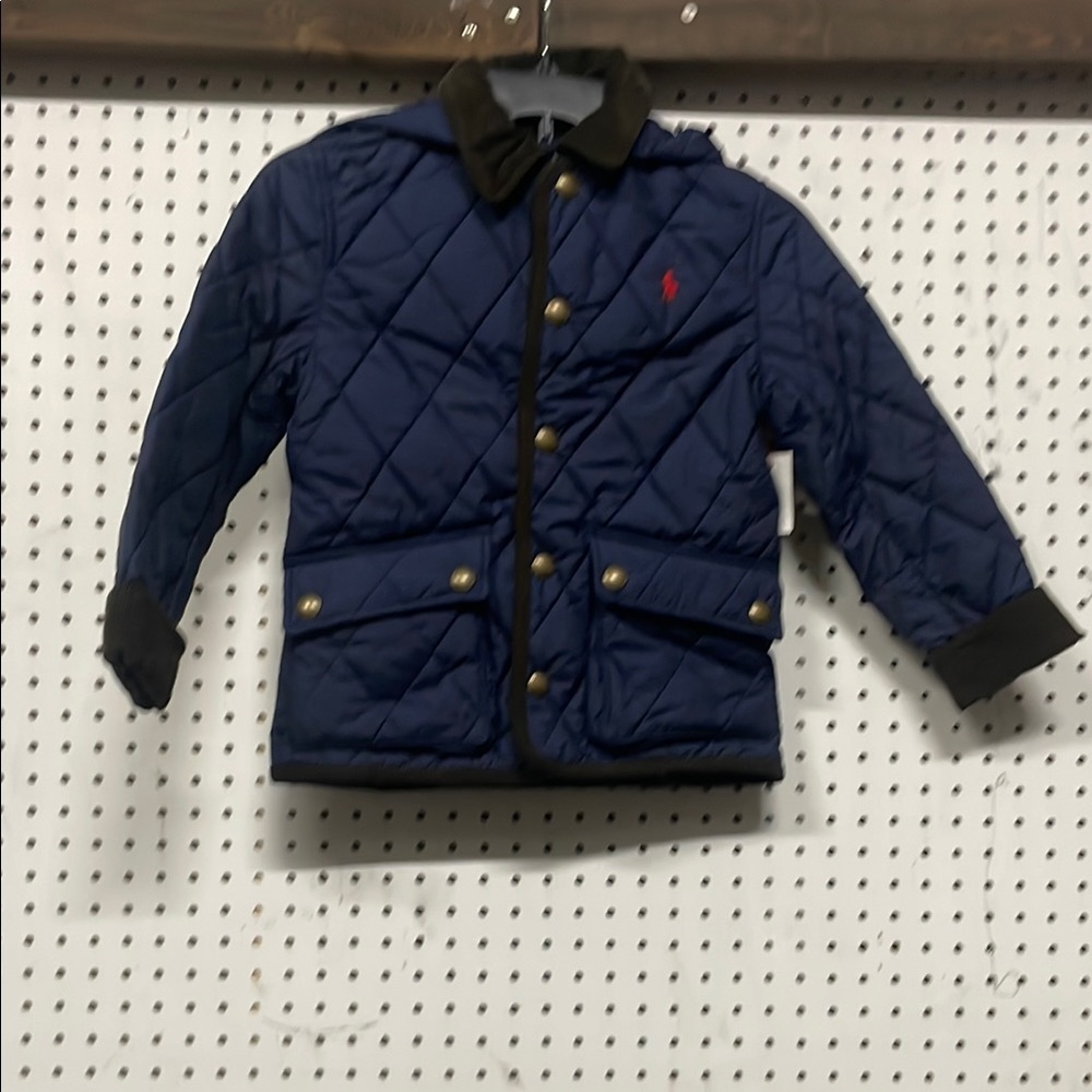 Ralph Lauren Navy Quilted Jacket